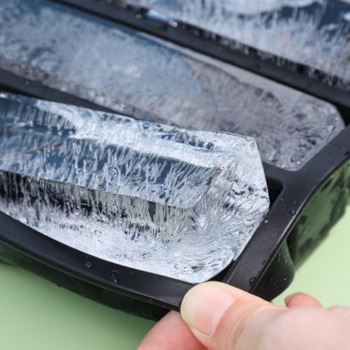 Molde rectangular para cubitos de hielo de silicón miniatura 5