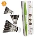 12-Pack ZHENAN Black Goose Feather Badminton Shuttlecocks with Great Stability and Durability Goose Feathers Badminton Balls,Hight Speed Badminton Birdies Balls