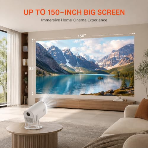 UNICRON Projector for Mobile, Smartphones, Laptop, Android 14 750 g - Image 4