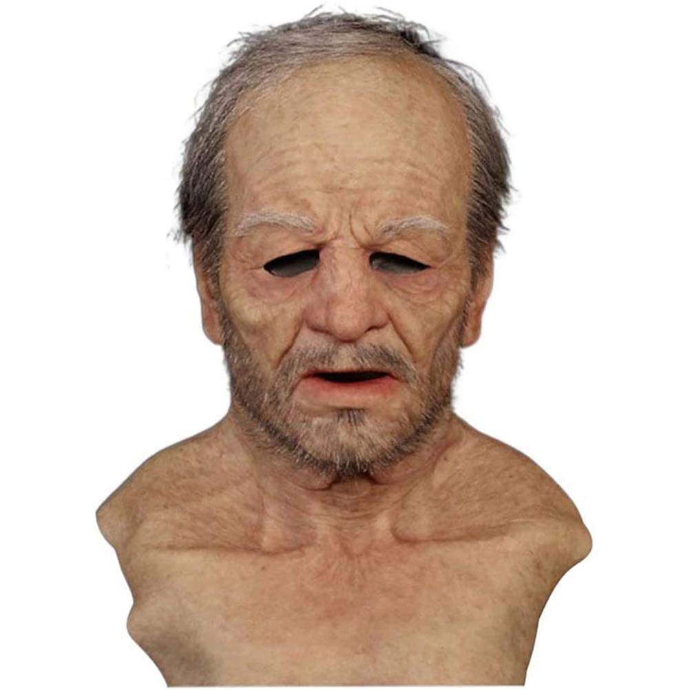 Dan&Dre Halloween Latex Face Mask Halloween Costume Mask for Masks, Realistic