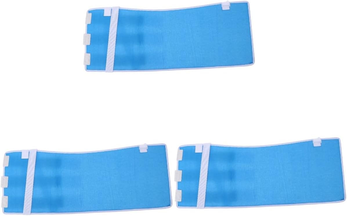 Healifty 3pcs Adjustable Rib Support Brace for Breathable Chest Binder for Broken Ribs Comfortable Stabilization for Men and Women Lightweight Design for Daily Use