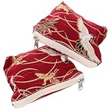 Esthétique vintage japonaise : esthétique vintage japonaise avec une atmosphère culturelle riche, vous offrant un charme oriental unique, portefeuille chinois, mini portefeuille zippé