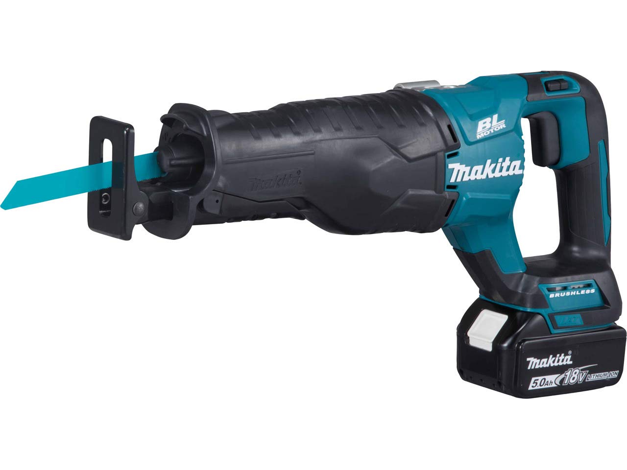 Makita DJR187RTE Brushless LXT Reciprocating Saw 18V 2 x 5.0Ah Li-ion MAKDJR187