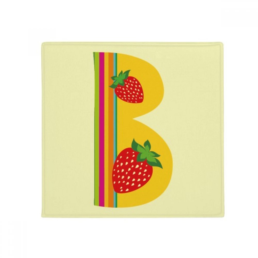 Tapis de cuisine alphabet fraise pour sol de maison
