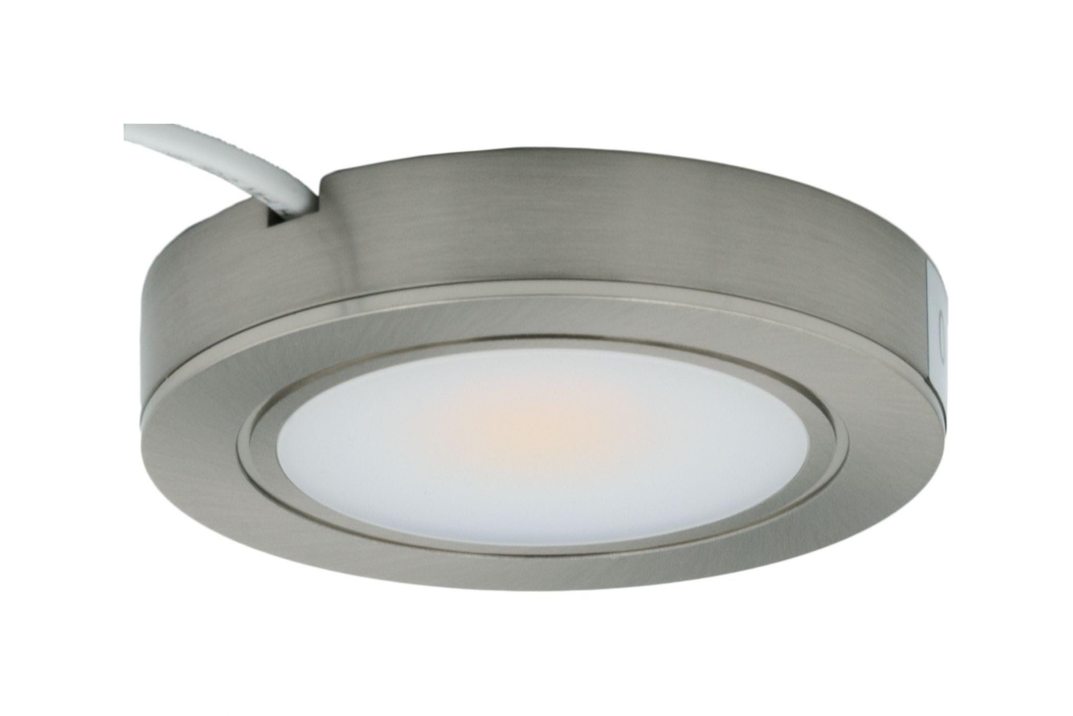 Leyton Lighting Stainless Steel 12V 3W Cob Led Surface Mounted Downlight (, Cool White, Low Voltage Driver Required)