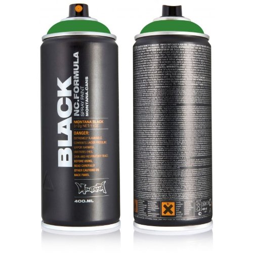 Montana BLACK 400ml 6er Main Set I – 6 beliebte Farbdosen im Sparpack (6x 400ml)