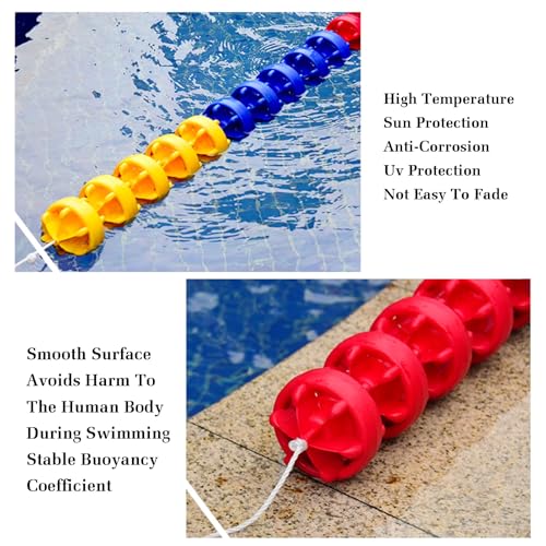 Ligne de séparation de sécurité piscine en acier inoxydable durable - 3