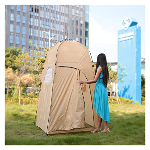 Tente de douche de camping pliante avec fonction vestiaire abri - 5