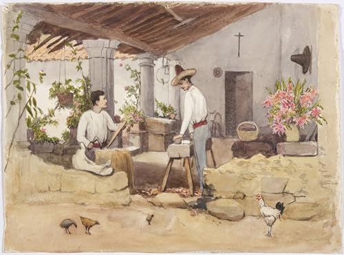 XcBAIHOUD Famoso Lienzo Imagen Lienzo Murales Due uomini che fanno le selle Shop Coscomatepec Mexico di Adela Breton para la Decoración del Hogar de la Oficina 60x90cm