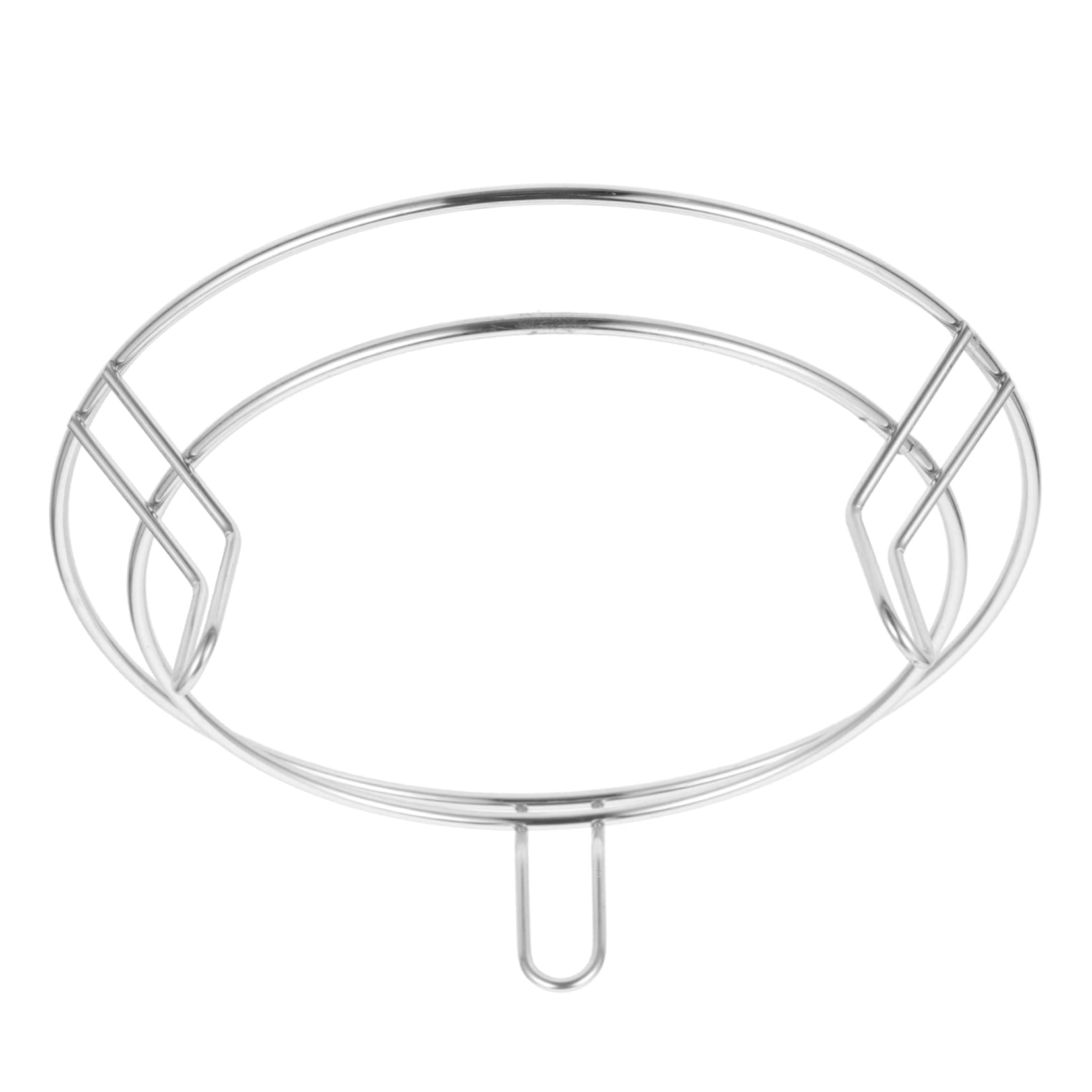 MUCKLILY Household Wok Holder Multi Function Kitchen Wok Rack Reusable Cooling Stand for Hot Pots Pans Heat Resistant for Home Cooking Protection