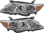 For Toyota Camry Base/LE/XLE Headlights Lamps Set 2010 2011 USA Built Halogen Driver and Passenger Side