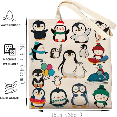 Image of DOOX Canvas Tote Bag for Women, Canvas Reusable | Gift /Shopping /Beach /Grocery Canvas Bag - Birthday & Christmas Gift for Women
