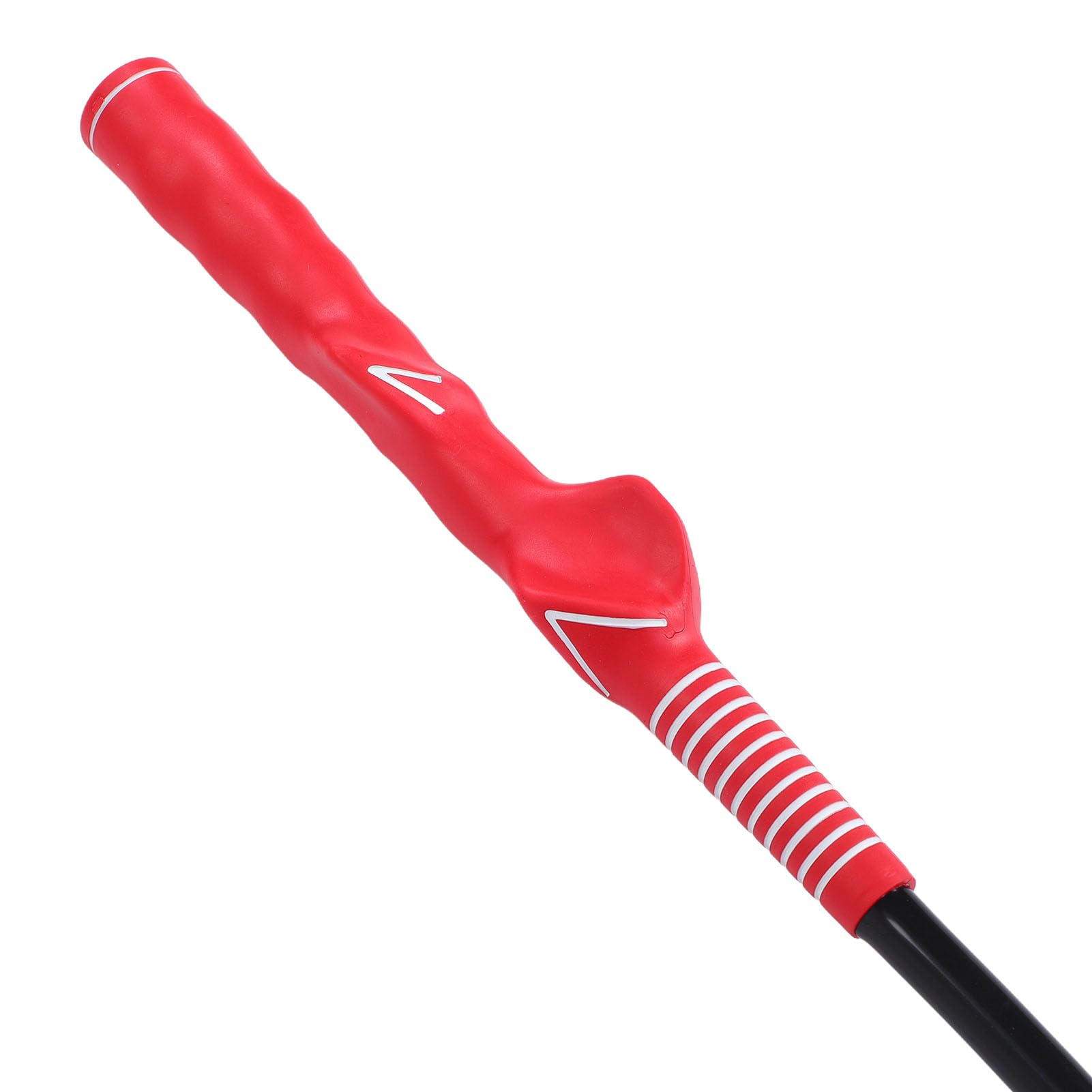 Asixxsix Trenażer do Gry w Golfa, Obciążony Praworęczny Rozgrzewka Trenażer Click Stick Grip Poprawia siłę Uderzenia Tempo Przenośna Pomoc Treningowa dla Początkujących