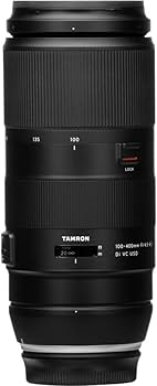 Amazon.com : Tamron 100-400mm F/4.5-6.3 VC USD Telephoto Zoom Lens