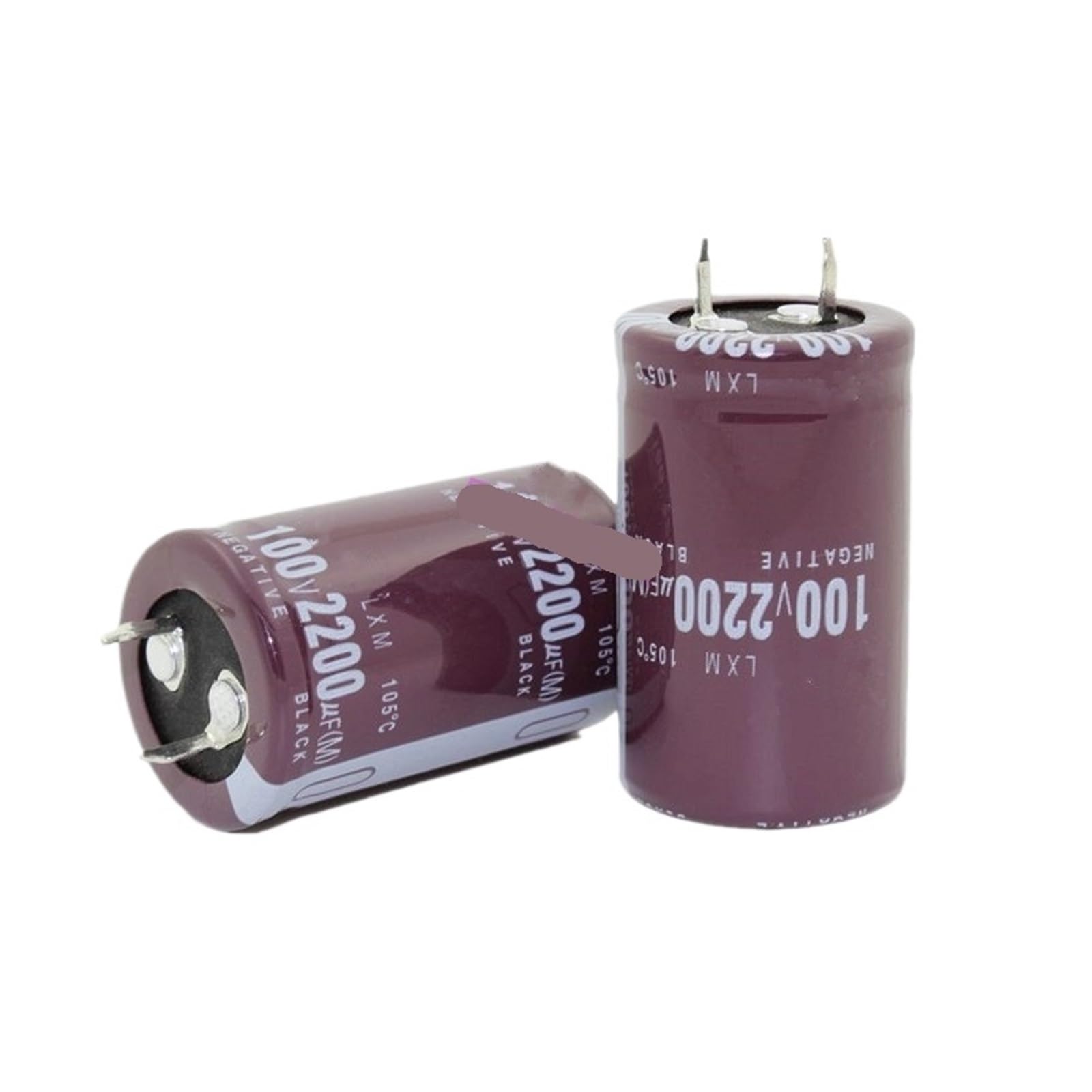 ICXLPMC 1pcs AT777 100v2200uf Radial DIP Aluminum Electrolytic Capacitors 100v 2200uf Tolerance 20% size 25x30MM 20%
