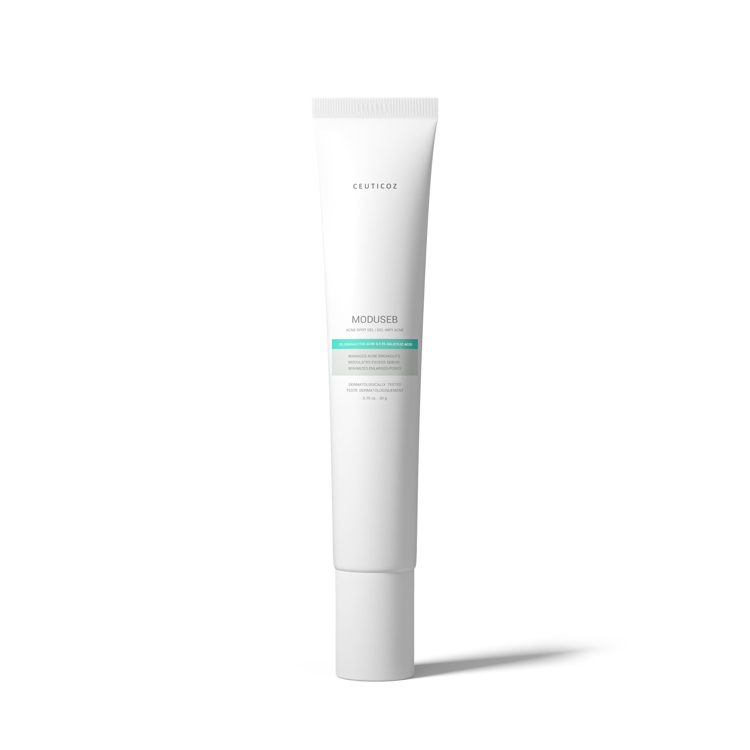 Moduseb Acne Spot Gel | with 5% Granactive Acne & 0.5% Salicylic Acid | For Active Acne & Post Acne Marks | Reduces pimples & unclogs pores | Oily & Sensitive Skin | 20g-image-16