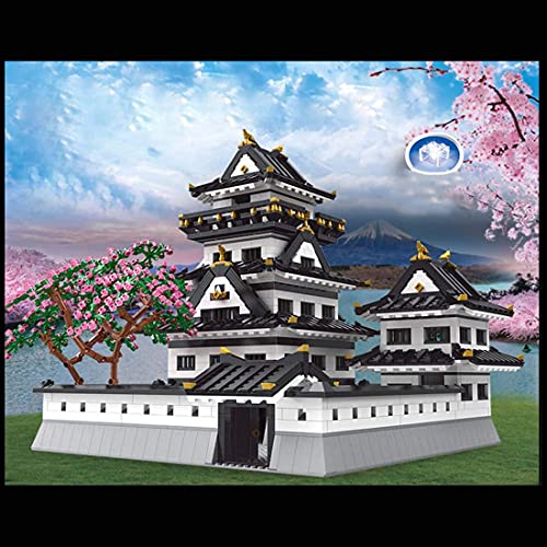 TYPIS Haus Bausteine, Japanischer Stil Schloss Architektur Bausteine Set Modular Gebäude, Kompatibel mit LEGO Haus (3086… – Bild 3