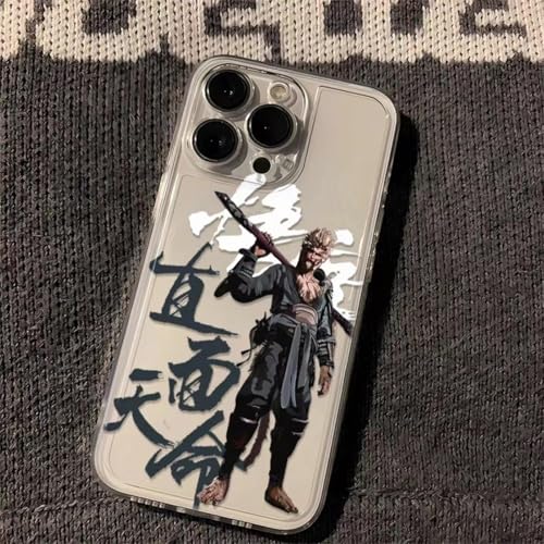 Étui transparent Face The Destiny Monkey antichoc pour iPhone 6 Plus - 6