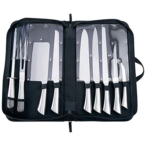 Slitzer 10pc Professional Stainless Steel Cutlery Set