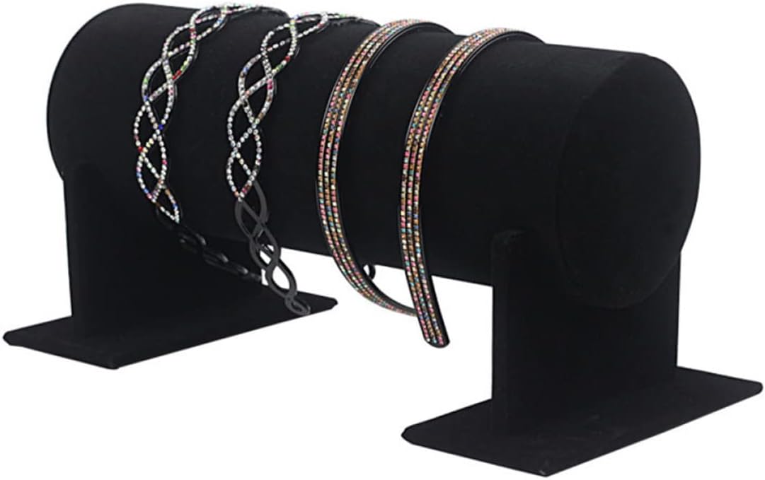Headband Storage Rack Elegant Hair Display Stand and Organizer for Hoops and Accessories Material for Personal Use Jewelry Displays