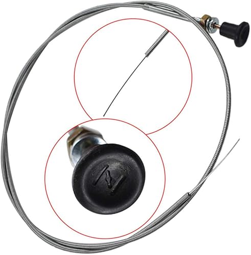 Miniatura 3 de 237 cables de estrangulamiento universales giratorios. Conducto de 60". Cable interior de 36". Viaje de 2-34"