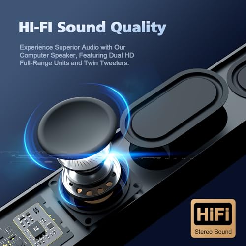 Bluedee Computer Speakers For Desktop Pc thumb #1