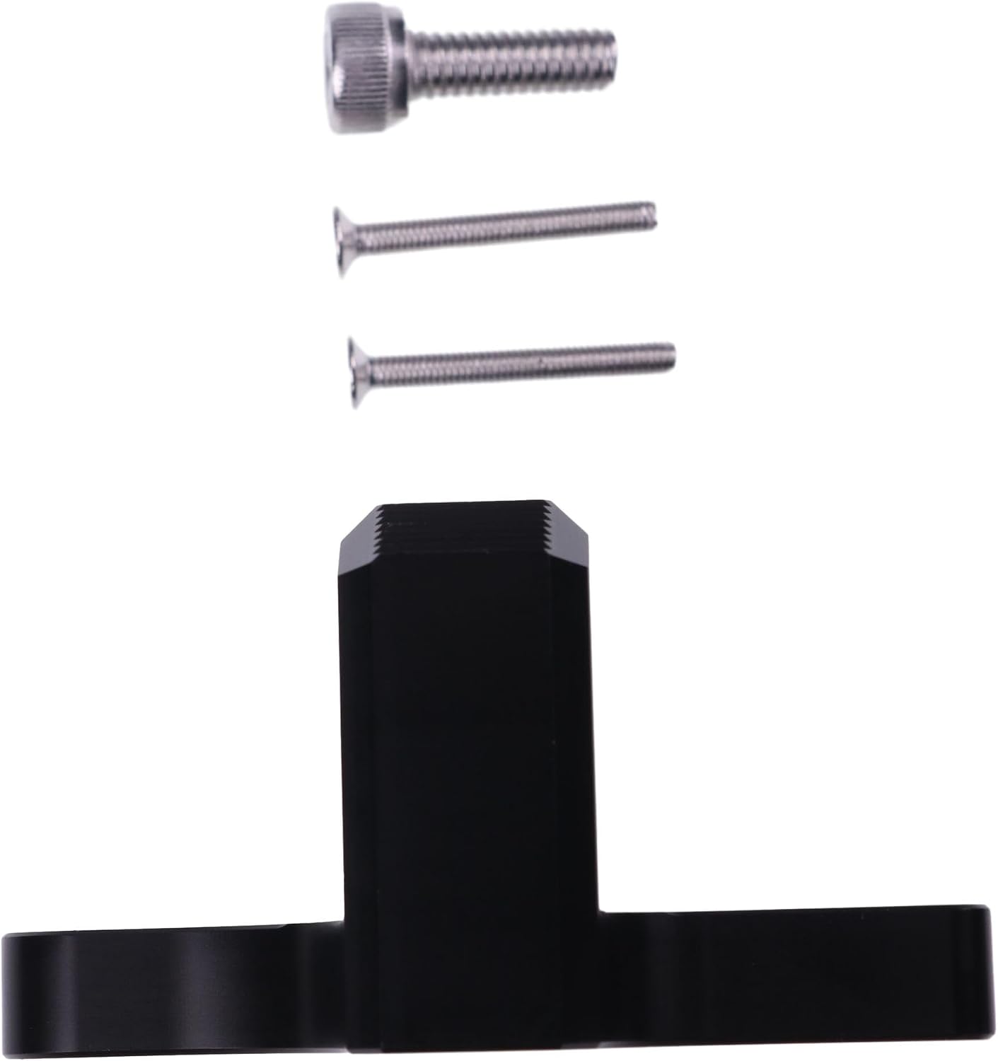 Solenoid Valve Mount Holder Bracket Billet 3 Port for Mac AEM Boost Controller, CNC Billet Aluminum Black
