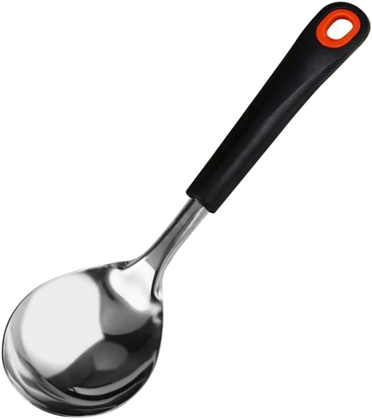 Stainless Steel Rice Spoon Household Non-stick Shovel Serving Meal Short Handle