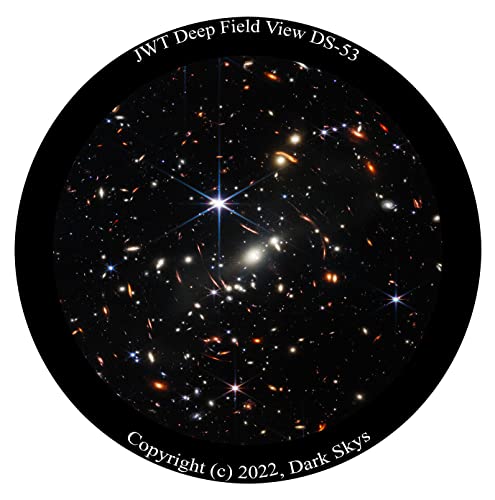 Image of Dark Skys HS-51 JWT Deep Field View Color Star disc for The Homestar Flux