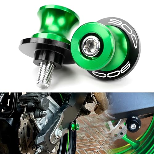 ZHUOWU M8 Schwingenschutz Schwingenadapter Ständer Bobbins Montageständer Schwingen Ständeraufnahme für Z900 2017 2018 2019 2020 2021 2022 2023 2024 Grün