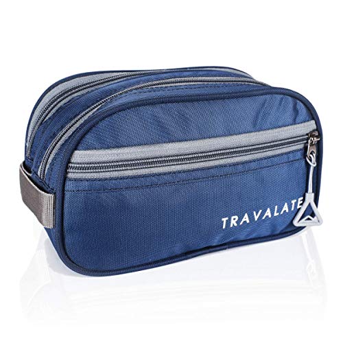 TRAVALATE Solid 9 Cms Cosmetic Pouch (S_TR1419_Blue)