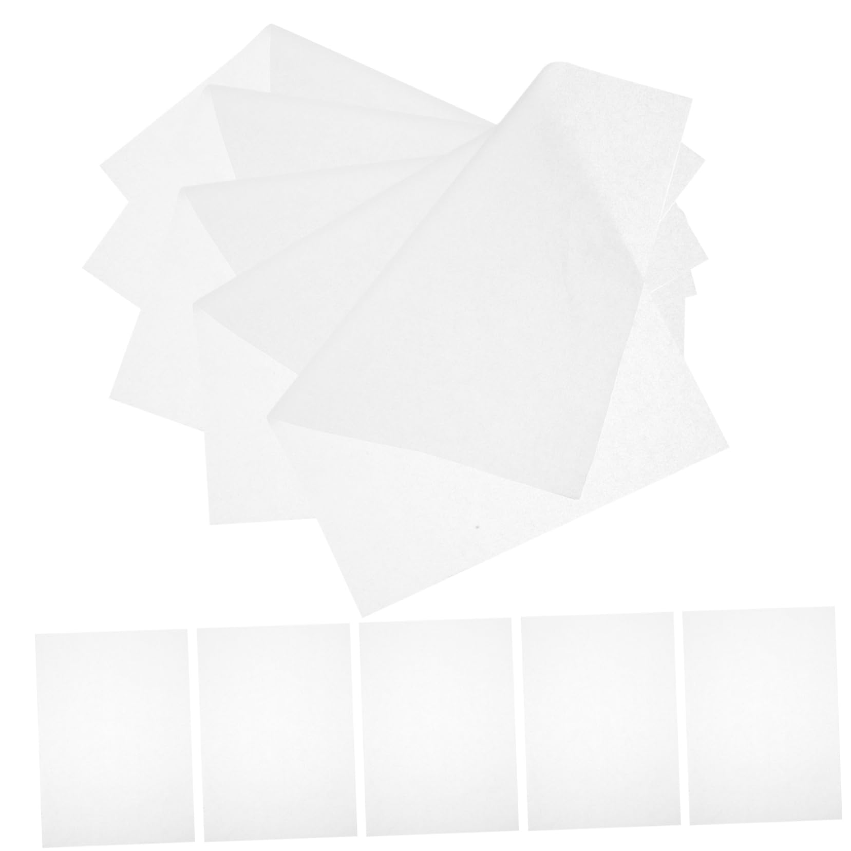 Operitacx 100 Sheets Sketching Tracing Paper Calligraphy Sheets Translucent Tracing Roll Drawing Sketching Paper