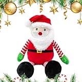 Dorclife 40 CM Juguetes de Peluche de Navidad Juguete Suave de Animales de Reno Juguete de Peluche de Papá Noel para niñas y niños, Decoraciones de guardería, Regalos de Fiesta de Navidad (Papá Noel)
