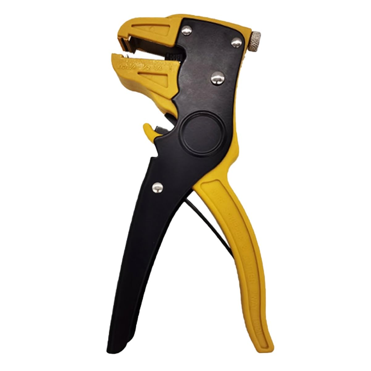 Quickstriper Wire Striper, Quickstrip Wire Stripper, Quick Strip Wire Stripper Tool, Wire Stripper Crimper, Automatic Wire Stripper, Wire Cutter Stripper, 2 in 1 Cable Stripper Tool(Yellow)