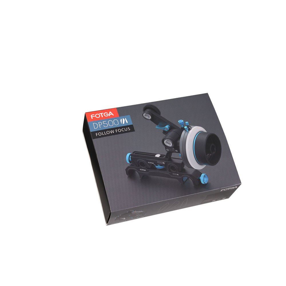 Fotga Aggiornato DP500 Mark III DP500III Rilascio Rapido Inumidire Segue il Fuoco A/B Duro Stop per 15mm Rods Rig Adatta per Tutti DSLR video come Blackmagic BMCC BMPCC Canon 5D MarkII Mark III 5DIV Sony A7R A7RII A7 A7II A7S A7SII Panasonic GH3 GH4 Nikon