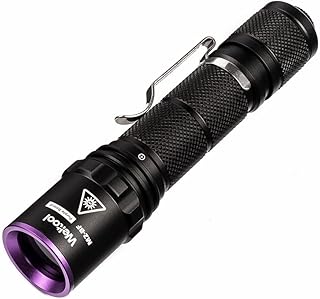 Weltool M2-BF UV Flashlight Black Light 365nm UV-A Blacklight 1800mW high Power for Oil Leak Detection,Pet Urine Detector,A/C Leaks,Mineral Glowing,Non Destructive Testing,UV Glue Curing