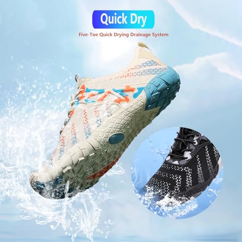 Image of Hike Barefoot Shoes Women Men Pro Water Footwear Wide Toe Box Non-Slip Unisex Athletic Outdoor Running Shoes