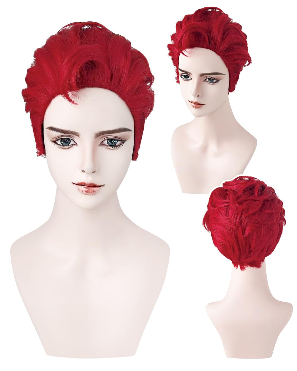りき様　【特別品】　ウィッグ BJDドール用ウィッグ ☆ wig 超柔らかい糸 桜ピンク センター
