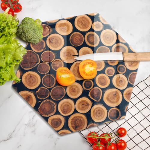 Planche à Découper Induction Wallfluent Évite les Rayures Plaque Cuisson 40cm