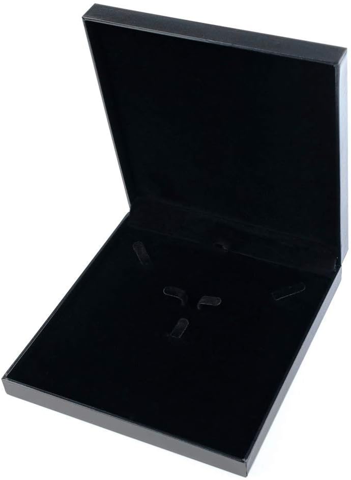 Oirlv Black Jewelry Set Box,Ring/Earrings/Big necklace Gift Case - Image 7