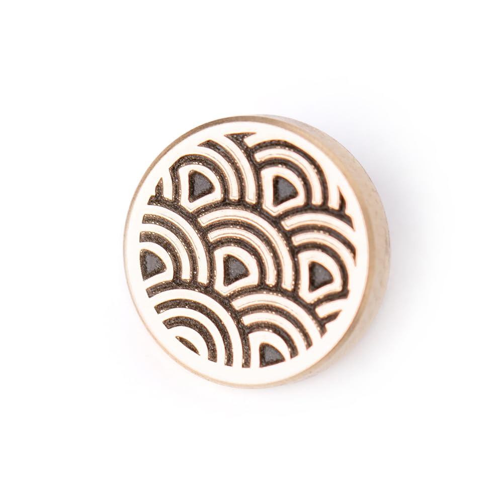 DBZZ Wave Pattern Camera hot Shoe Cover Camera Shutter Button for Fujifilm X-T50 X-S20 X-S10 X-T4 XT30 for Nikon Z6iii Z7 Z30 Z50 ZF (Brass YH Button)