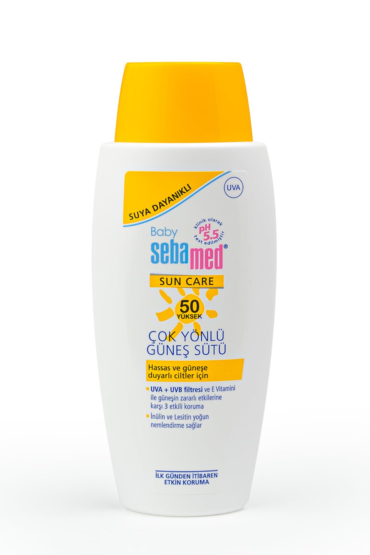 Sebamed UVA - UVB Filtresi ve E Vitamini Etkili Çok Yönlü Koruyucu Çocuk Güneş Sütü 50 SPF 100 ml