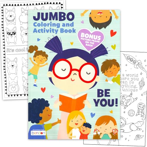 Bendon Social Emotional Learning Coloring Book for Kids - Coloring and Activity Book with Games for Teaching Emotions | ABCs of Emotion for Boys, Girls