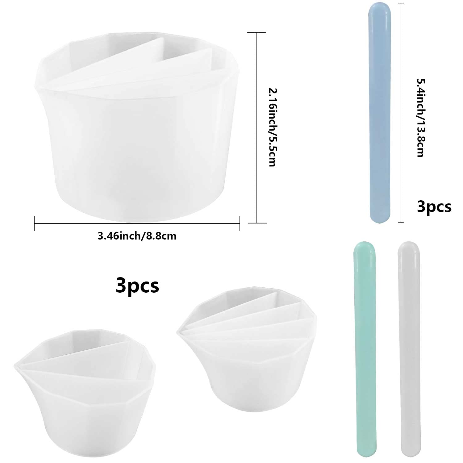 Gobelets Fendus Pour Verser La Peinture, Verser La Peinture