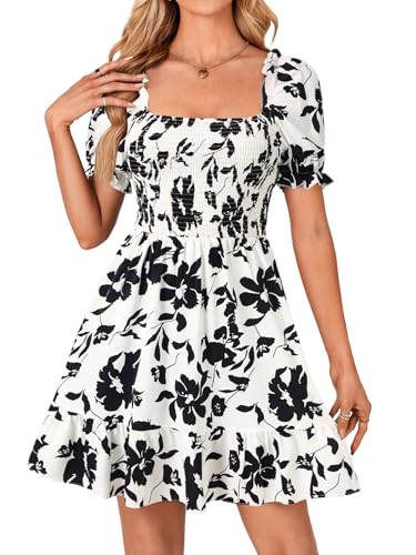 Image of Rooscier Women's Summer Boho Mini Dress