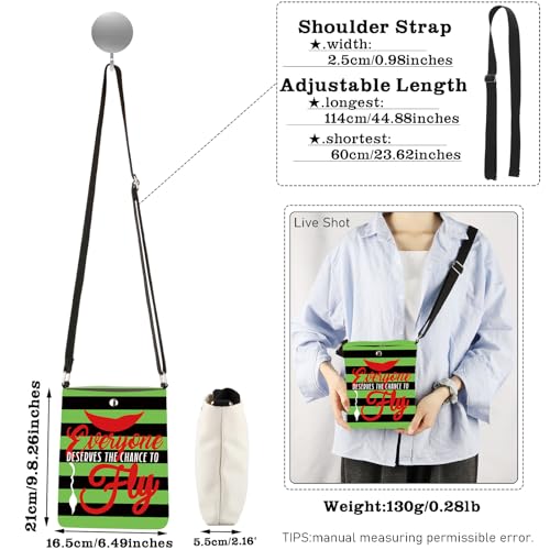 CMNIM Witch Crossbody Bag With Adjustable Strap - Themed Gifts for Halloween Parties4