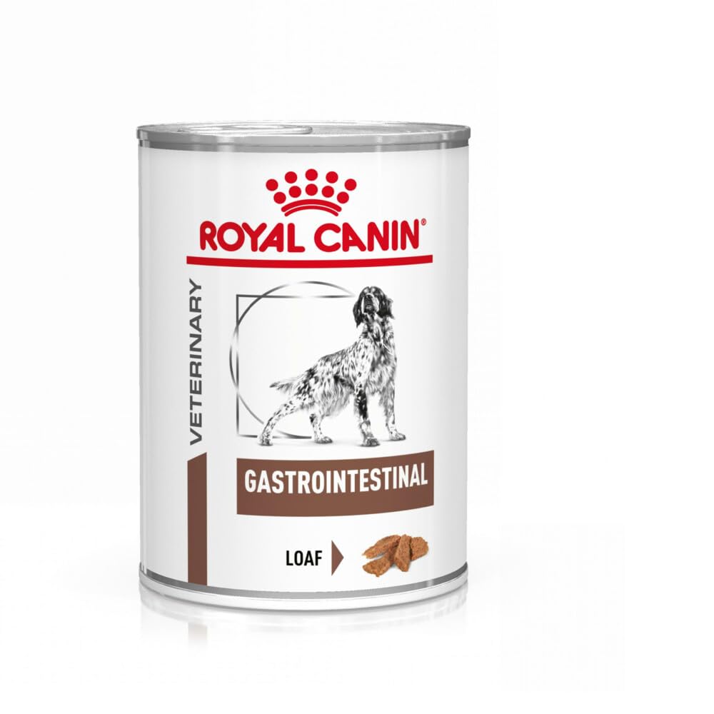 Royal Canin Veterinary Gastrointestinal Mousse | 12 x 400 g | Aliment Complet diététique pour Chiens Adultes | pour Le Soutien en Cas de Troubles aigus de l'absorption intestinale