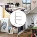 HOMCOM Tendedero Ropa Plegable 6 Ruedas 3 Niveles (80-142) x55x152 cm Altura...
