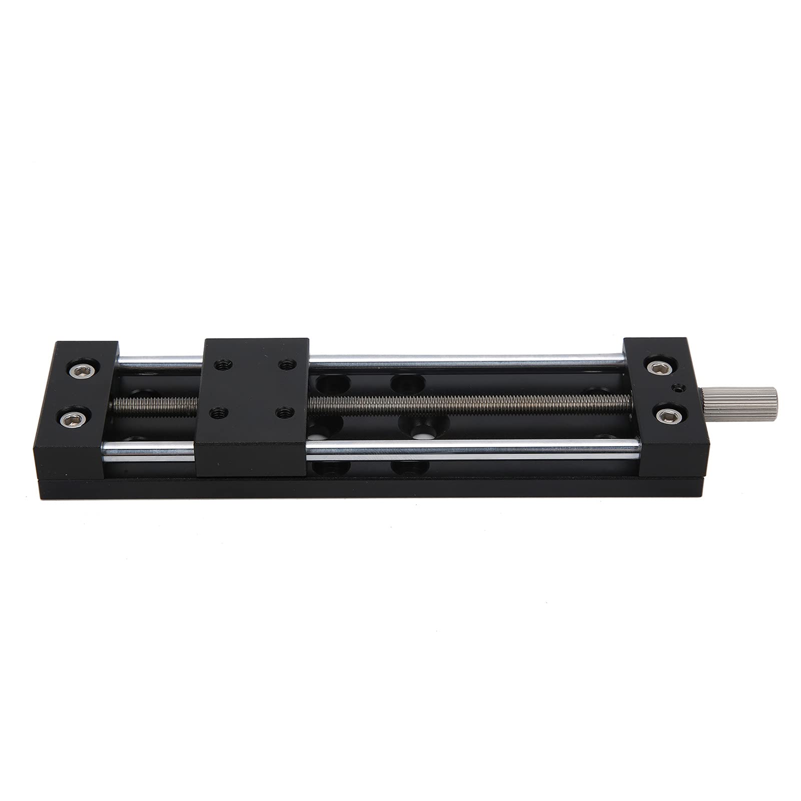 SP40A DB95 Platforma scena przesuwna X, Tabela Linia Poradnika, uchwyt obrotowy, skok 95 mm, stop aluminium, dla urządzeń optycznych