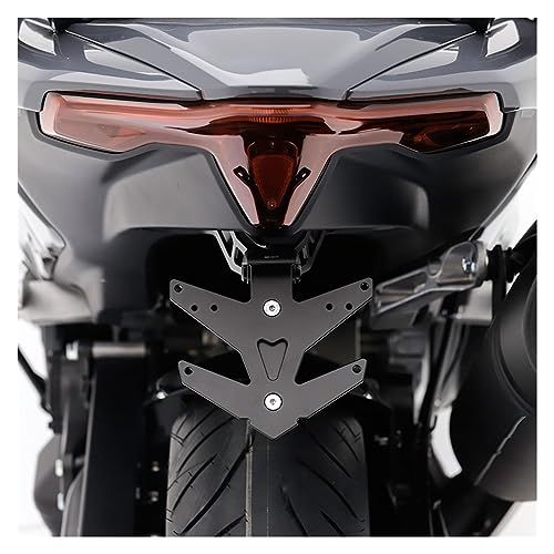 Support de Plaque d'Immatriculation T-Max Résistant aux Vibrations avec Feu LED